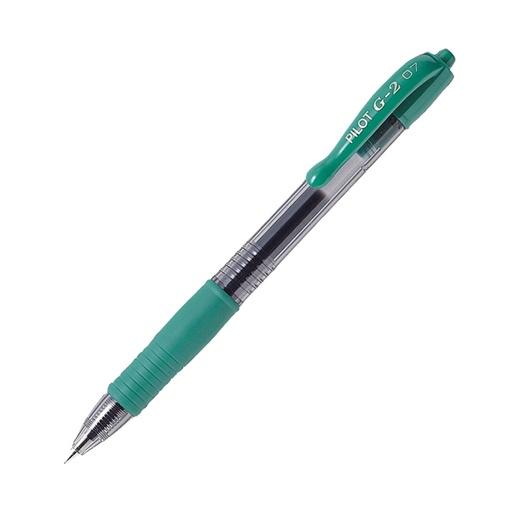 [D29424] Roller gel scatto G-2 0,7mm verde PILOT