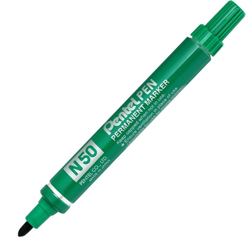 [D29885] MARCATORE PENTEL PEN N50 VERDE P.TONDA