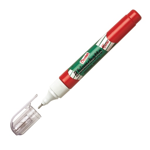 [D29942] Correttore Il Bianchetto Micro 7ml punta fine ZL63-WI Pentel