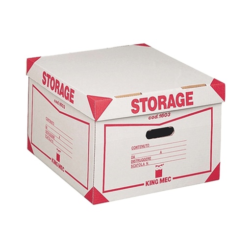 [D30345] Contenitore STORAGE con coperchio (1603) 385x264x397mm REXEL