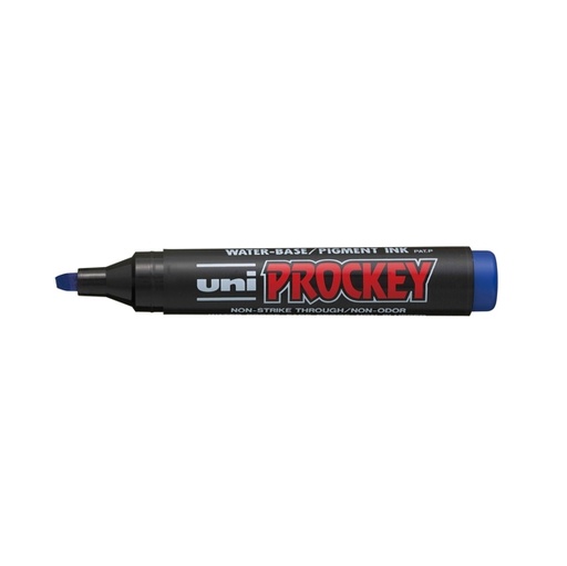 [D30352] Marcatore UNI PROCKEY M126 p.scalpello blu UNI MITSUBISHI