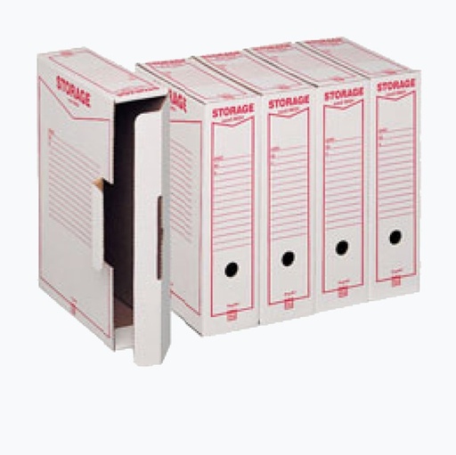 [D30365] Scatola archivio STORAGE KING MEC A4 37x26 dorso 9 cm.