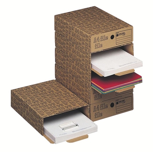 [D30372] SCATOLA ARCHIVIO A4 FILE (286) 26X8X35CM ACCO