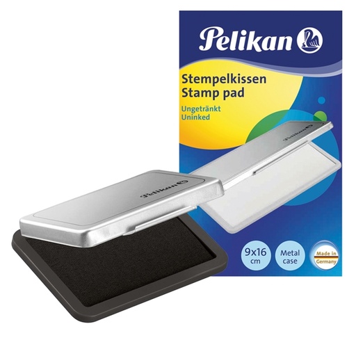 [D30449] CUSCINETTO TIMBRI 9X16CM PELIKAN N.1 NERO