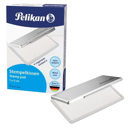 [D30451] CUSCINETTO TIMBRI 7X11CM PELIKAN N.2 NEUTRO