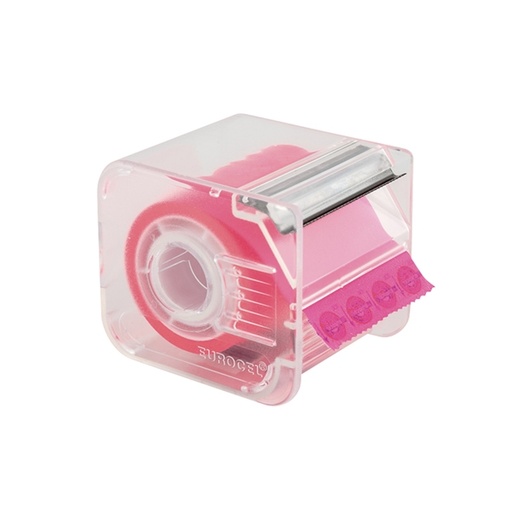[D30832] NASTRO ADESIVO MEMOGRAPH C/DISPENSER 50MMX10MT ROSA