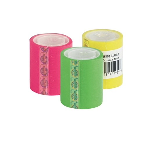 [D30863] NASTRO ADESIVO MEMOGRAPH RICARICA 50MMX10MT GIALLO