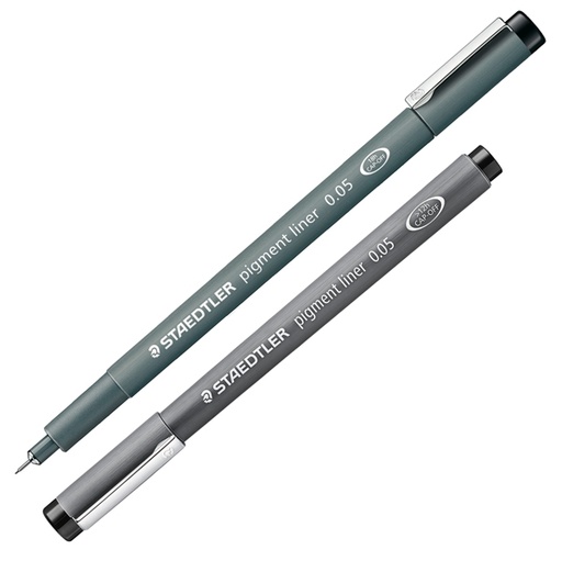 [D31799] Pennarello Pigment Liner 308 nero 0,05mm Staedtler