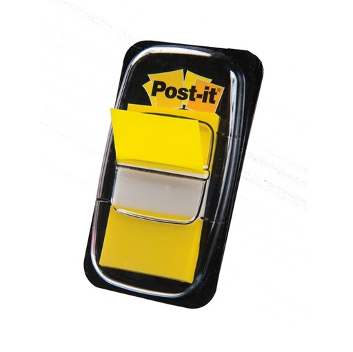[D32047] SEGNAPAGINA Post-it(R) 680-5 GIALLO 25.4X43.6MM 50FG INDEX