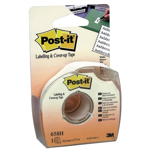 [D32052] CORRETTORE Post-it(R) COVER-UP 658-H 25MMX17,7M