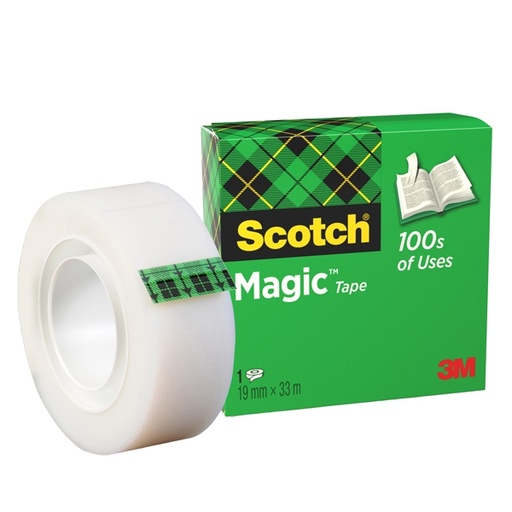 [D32109] NASTRO ADESIVO Scotch(R) Magic™ 810-1933 INVISIBILE PERM. 19MMX33MT