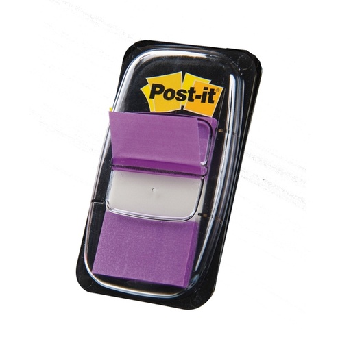 [D32211] SEGNAPAGINA Post-it(R) 680-8 PORPORA 25.4X43.6MM 50FOGLIETTI