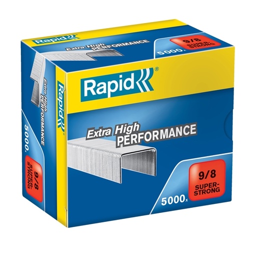 [D32377] Scatola 5000 punti SUPER STRONG RAPID 9/8 alti spessori
