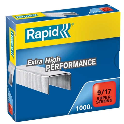 [D32384] Scatola 1000 punti SUPER STRONG RAPID 9/17 alti spessori