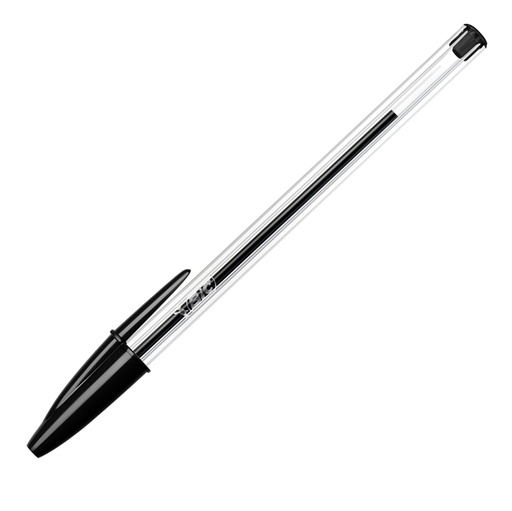 [D33048] Penne a sfera Bic Cristal pz.50 NERO - medio 1,0mm