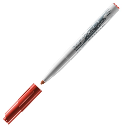 [D33061] PENNARELLO VELLEDA 1741 PUNTA TONDA WHITEBOARD ROSSO BIC®