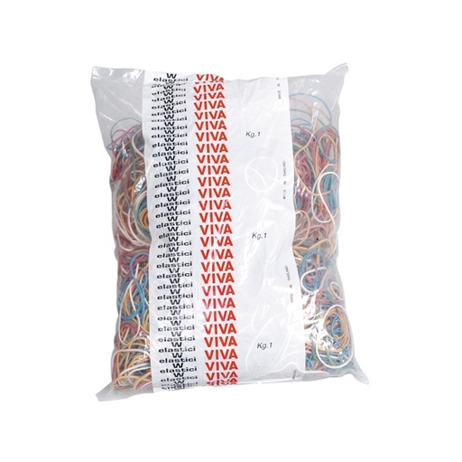 [D34523] ELASTICO GOMMA 1KG MISURE ASSORTITE