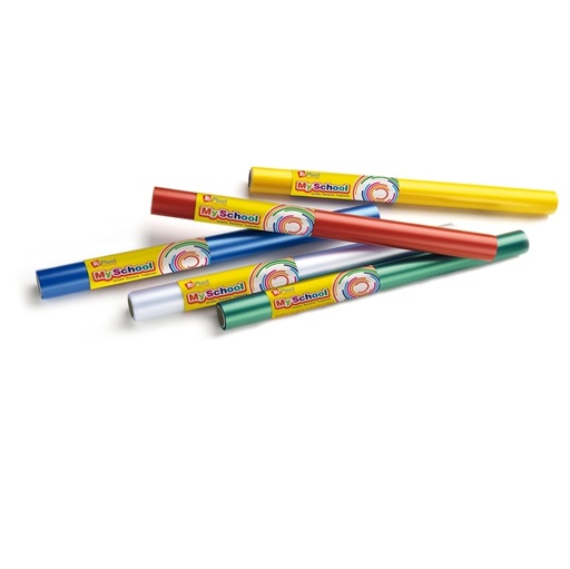 [D34804] ROTOLO COPRILIBRO COVERGLASS PPL GOFFRATO 500x45cm NEUTRO TRASPARENTE