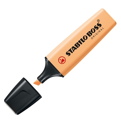 [D92850] Evidenziatore Stabilo Boss pastel arancione papaya 70/125