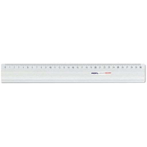 [D34884] RIGA PROFIL ALLUMINIO 30CM 18230 ARDA