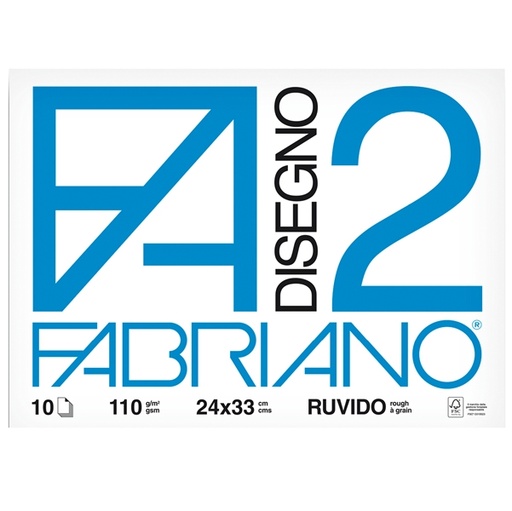 [D34938] ALBUM P.M. FABRIANO2 (24X33CM) 10FG 110GR RUVIDO