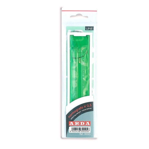 [D35299] NORMOGRAFO UNI ARDA MM 7