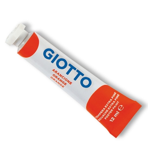[D36117] TEMPERA GIOTTO TUBO 4 (12ML) ARANCIONE 05