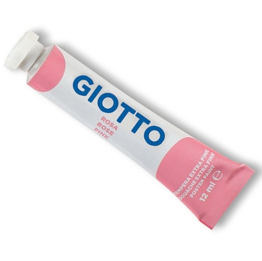 [D36118] TEMPERA GIOTTO TUBO 4 (12ML) ROSA 06