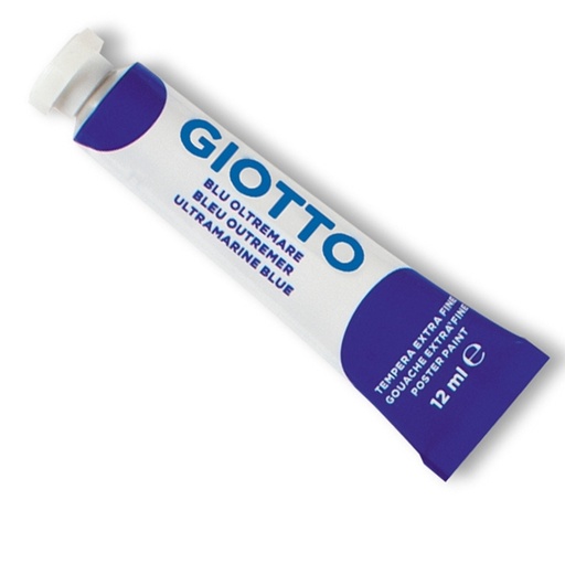 [D36129] TEMPERA GIOTTO TUBO 4 (12ML) BLU OLTREMARE 17