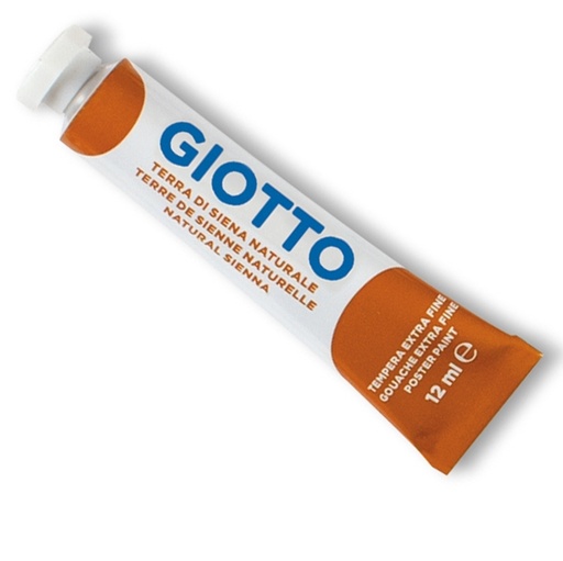[D36132] TEMPERA GIOTTO TUBO 4 (12ML) TERRA DI SIENA NATURALE 20