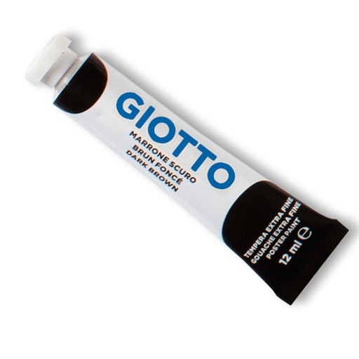 [D36135] TEMPERA GIOTTO TUBO 4 (12ML) MARRONE 23