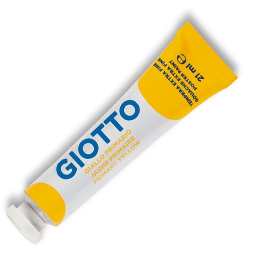 [D36138] TEMPERA GIOTTO TUBO 7 (21ML) GIALLO PRIMARIO 02