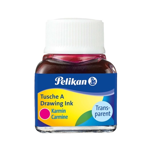 [D36328] INCHIOSTRO DI CHINA 523 CARMINIO 2 10ML PELIKAN