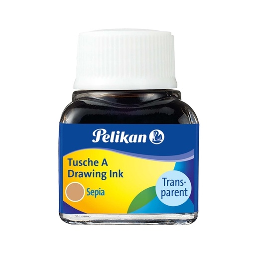 [D36339] INCHIOSTRO DI CHINA 523 SEPPIA 15 10ML PELIKAN