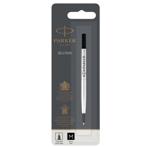[D36584] REFILL ROLLER PARKER MEDIO 0.7MM NERO