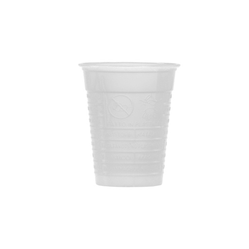 [D36596] Bicchieri Caffe' 80CC pz.100 Bianco Monouso DOPLA