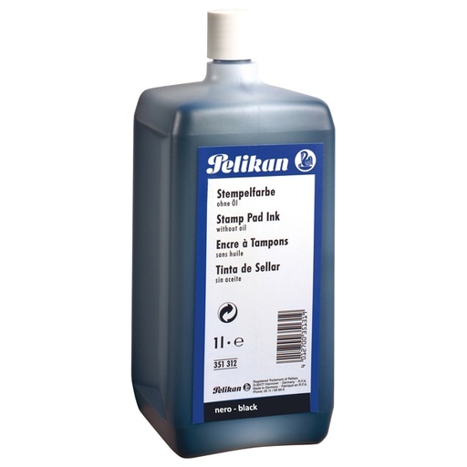 [D36607] INCHIOSTRO NERO 1000ML S/OLIO PELIKAN