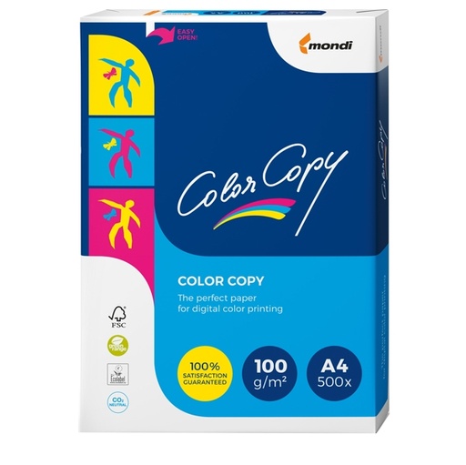 [D36683] CARTA BIANCA COLOR COPY A4 210x297mm 100gr 500fg MONDI