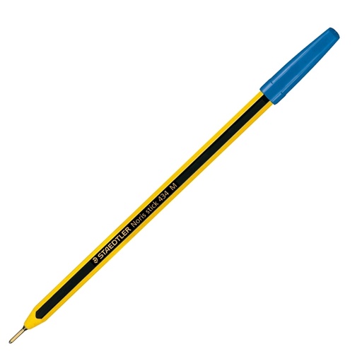 [D37066] SCATOLA 20 PENNA A SFERA 434 NORIS STICK BLU 1,0MM STAEDTLER