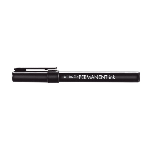 [D37106] SCATOLA 12 MARCATORI TRATTO PERMANENT INK NERO