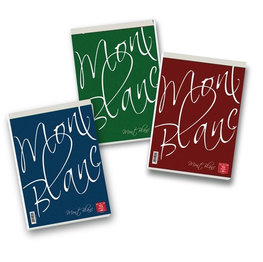 [D37180] 20 BLOCCHI MONTBLANC 80X120MM 5MM 70FG 60GR A7 PIGNA