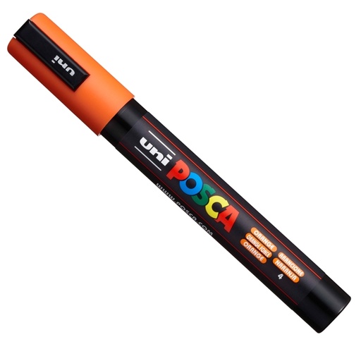 [D39060] Marcatore UNI POSCA PC5M p.media 1,8-2,5mm arancio UNI MITSUBISHI
