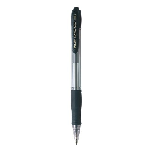 [D39395] PENNA SFERA SCATTO SUPER GRIP NERO MEDIO 1.0mm PILOT