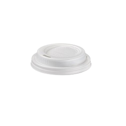 [D93207] 1000 Tappi in CPLA bianchi per bicchiere da 115ml Leone