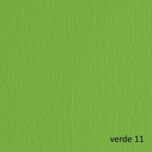 [D40206] CARTONCINO 70X100 220GR VERDE 111 FABRIANO ELLE ERRE - BLISTER 10FG