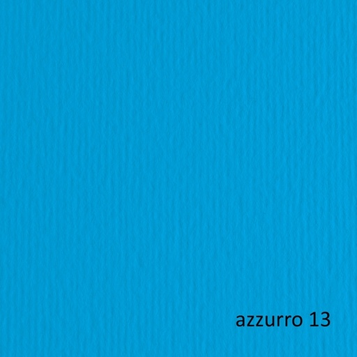 [D40207] CARTONCINO 70X100 220GR AZZURRO 113 FABRIANO ELLE ERRE - BLISTER 10FG