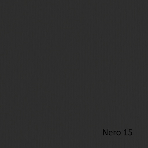 [D40209] CARTONCINO 70X100 220GR NERO 115 FABRIANO ELLE ERRE - BLISTER 10FG