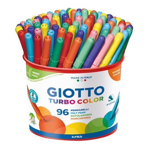 [D40460] BARATTOLO 96 PENNARELLI TURBOCOLOR GIOTTO