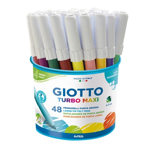 [D40461] BARATTOLO 48 PENNARELLI TURBOMAXI GIOTTO