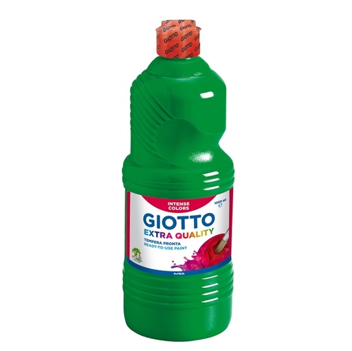 [D40470] TEMPERA PRONTA GIOTTO 1000ML VERDE -